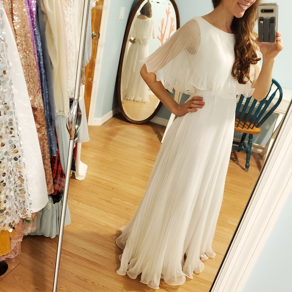 SOLD Vintage Miss Elliette Wedding Dress - Picture 2 of 5